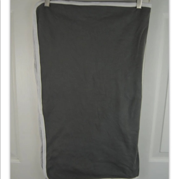 Victoria Beckham for Target Rabbit Baby Blanket Bunny Gray Cream Off White - Picture 5 of 7